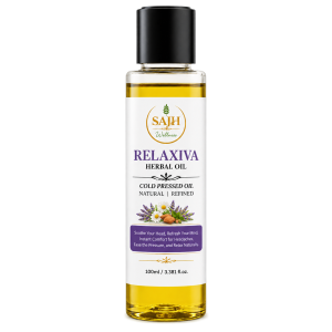 Relaxiva Herbal Oil – Hair & Mind Relaxing Cold Pressed Oil (100ml)